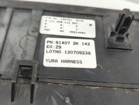 2013 Kia Soul Fusebox Fuse Box Panel Relay Module P/N:91407 2K142 Fits OEM Used Auto Parts - Oemusedautoparts1.com