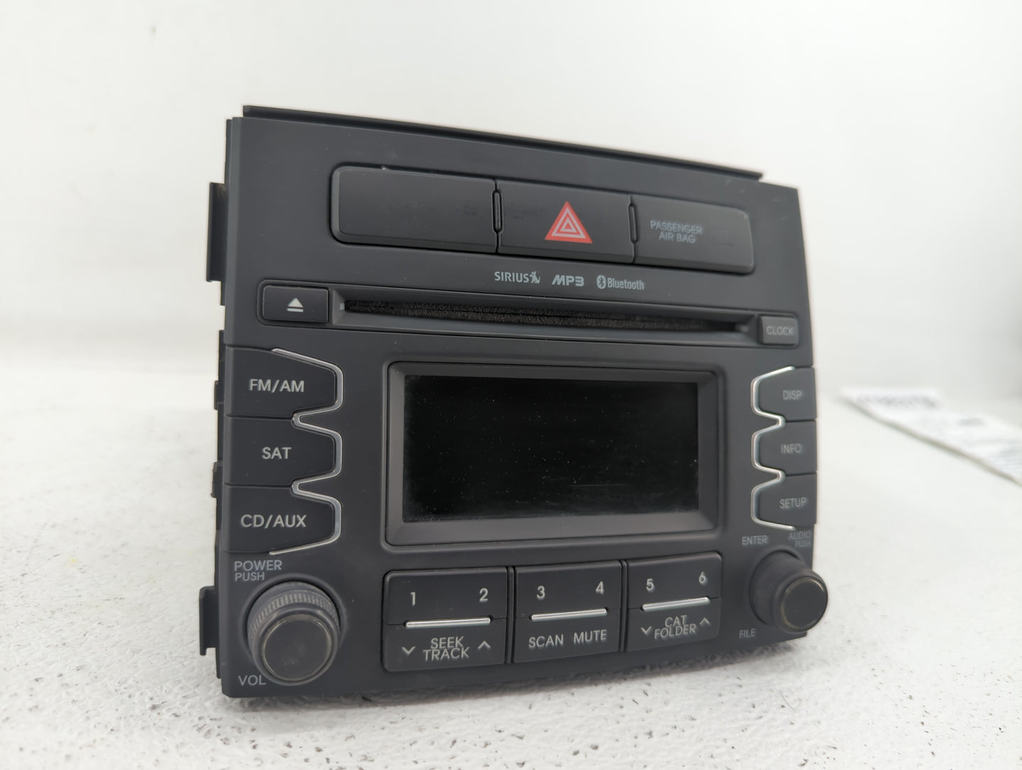2012-2013 Kia Soul Radio AM FM Cd Player Receiver Replacement P/N:96170-2K100WK 96170-2K110WK Fits Fits 2012 2013 OEM Used A
