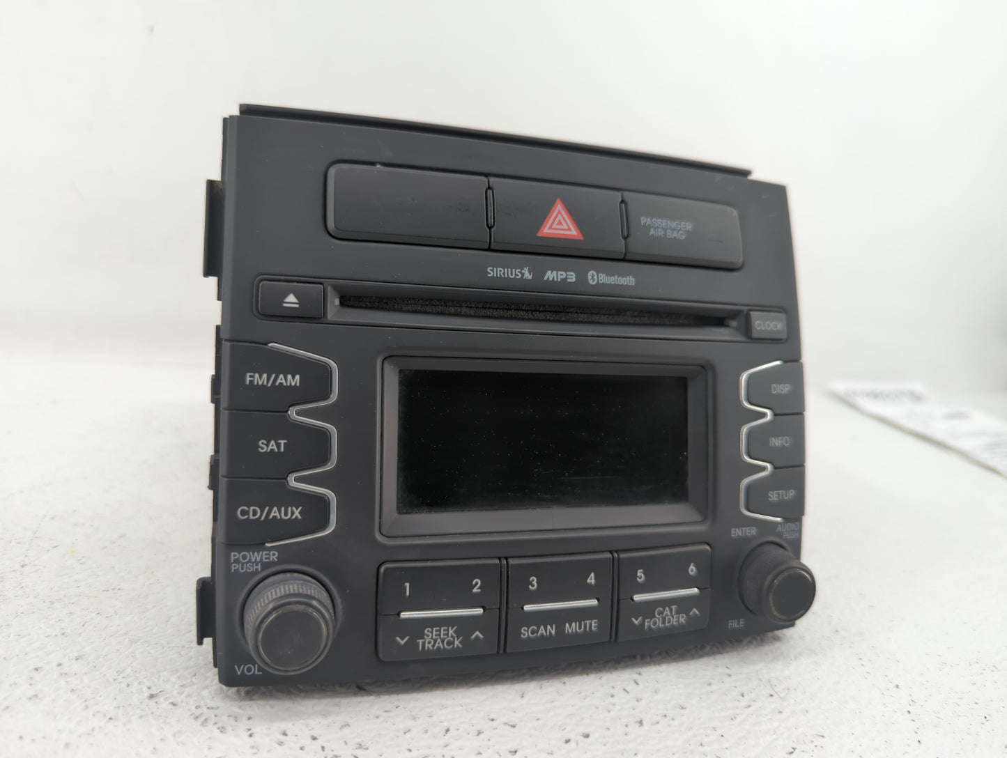 2012-2013 Kia Soul Radio AM FM Cd Player Receiver Replacement P/N:96170-2K100WK 96170-2K110WK Fits Fits 2012 2013 OEM Used A