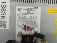 2012-2013 Kia Soul Radio AM FM Cd Player Receiver Replacement P/N:96170-2K100WK 96170-2K110WK Fits Fits 2012 2013 OEM Used A
