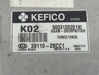 2013 Kia Soul PCM Engine Control Computer ECU ECM PCU OEM P/N:39110-2BCJ0 39110-2BCC1 Fits OEM Used Auto Parts - Oemusedauto