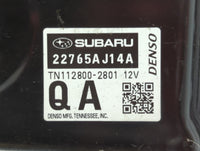 2012-2013 Kia Soul PCM Engine Control Computer ECU ECM PCU OEM P/N:22765AJ14A 39110-2BCG2, 39110-2BCG5 Fits Fits 2012 2013 O