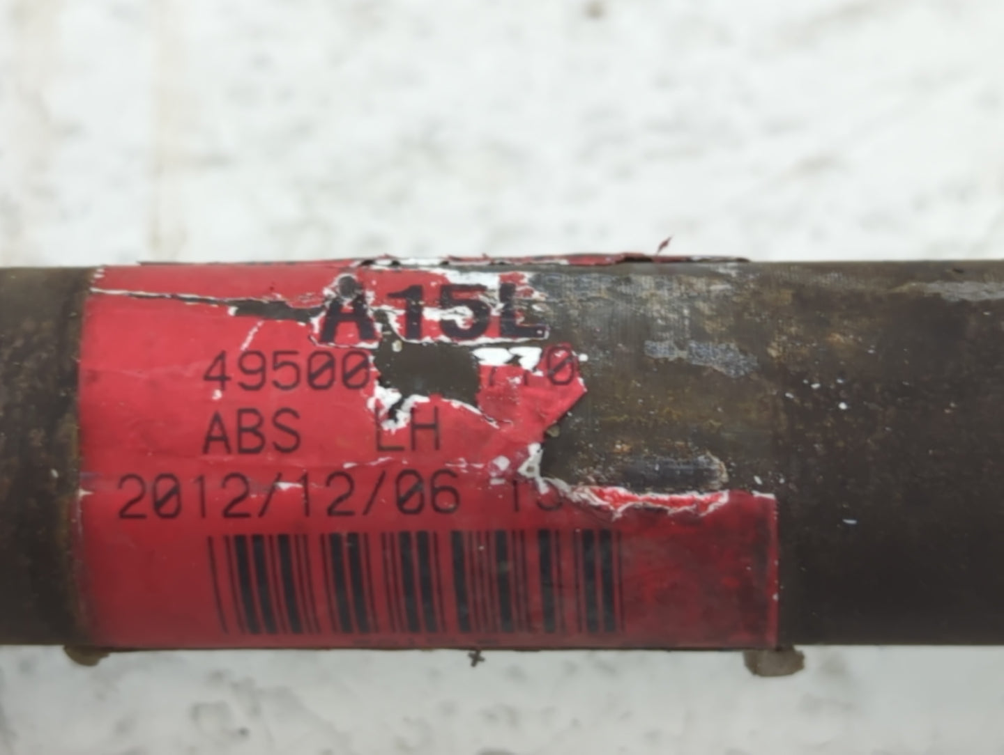 2012-2013 Kia Soul Axle Shaft Front Driver Cv C/v - Oemusedautoparts1.com