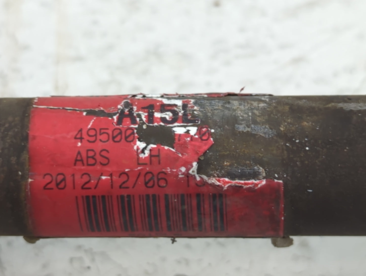 2012-2013 Kia Soul Axle Shaft Front Driver Cv C/v - Oemusedautoparts1.com