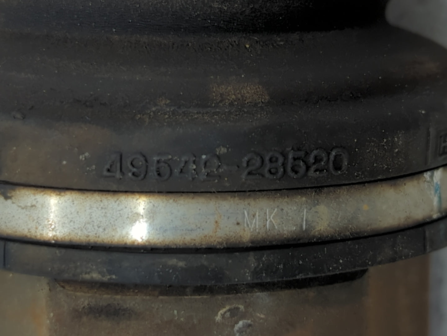 2012-2013 Kia Soul Axle Shaft Front Driver Cv C/v - Oemusedautoparts1.com