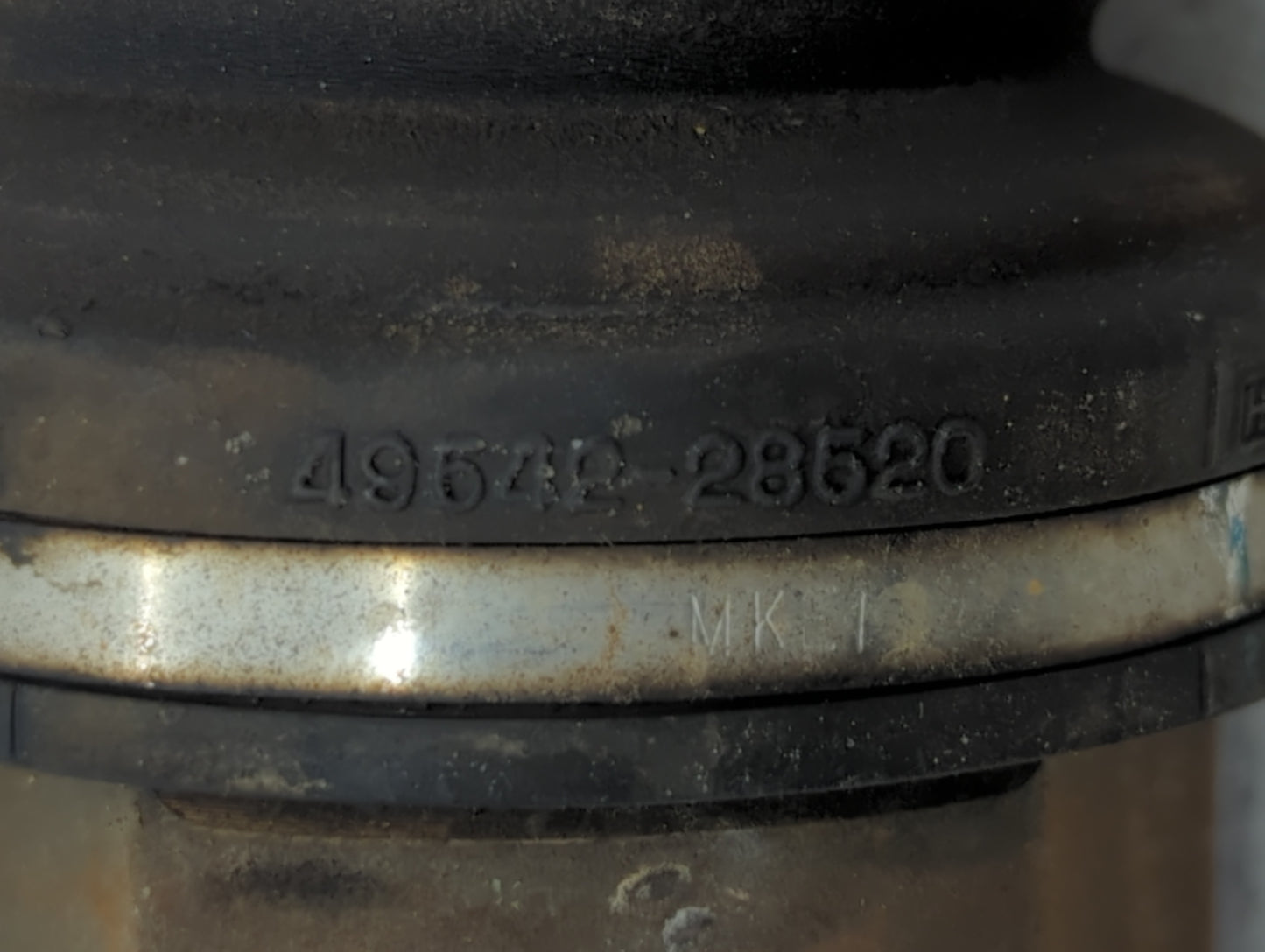 2012-2013 Kia Soul Axle Shaft Front Driver Cv C/v - Oemusedautoparts1.com