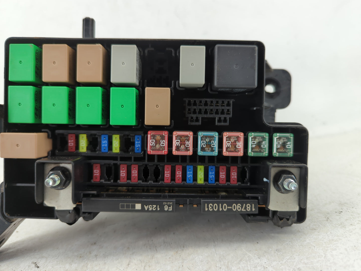 2012-2013 Kia Soul Fusebox Fuse Box Panel Relay Module P/N:914072K1412 Fits Fits 2012 2013 OEM Used Auto Parts - Oemusedauto