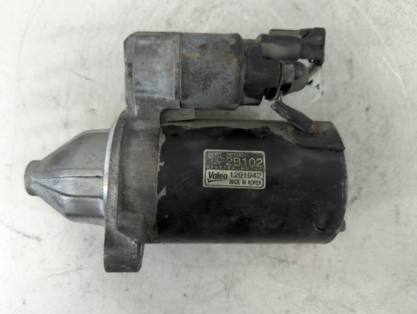 2013 Kia Soul Car Starter Motor Solenoid OEM P/N:36100-2B102 Fits Fits 2012 2014 2015 2016 2017 OEM Used Auto Parts - Oemuse