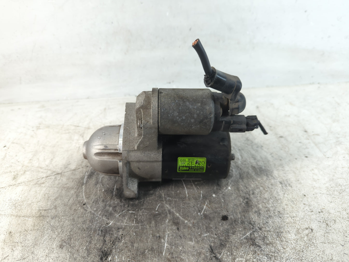 2012-2013 Kia Soul Car Starter Motor Solenoid OEM P/N:1195411 36100-2E20 Fits Fits 2012 2013 2014 2015 2016 OEM Used Auto Pa