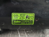2012-2013 Kia Soul Car Starter Motor Solenoid OEM P/N:1195411 36100-2E20 Fits Fits 2012 2013 2014 2015 2016 OEM Used Auto Pa
