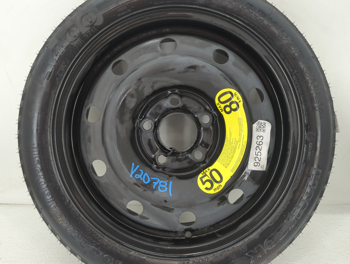 2010-2013 Kia Soul Spare Donut Tire Wheel Rim Oem - Oemusedautoparts1.com