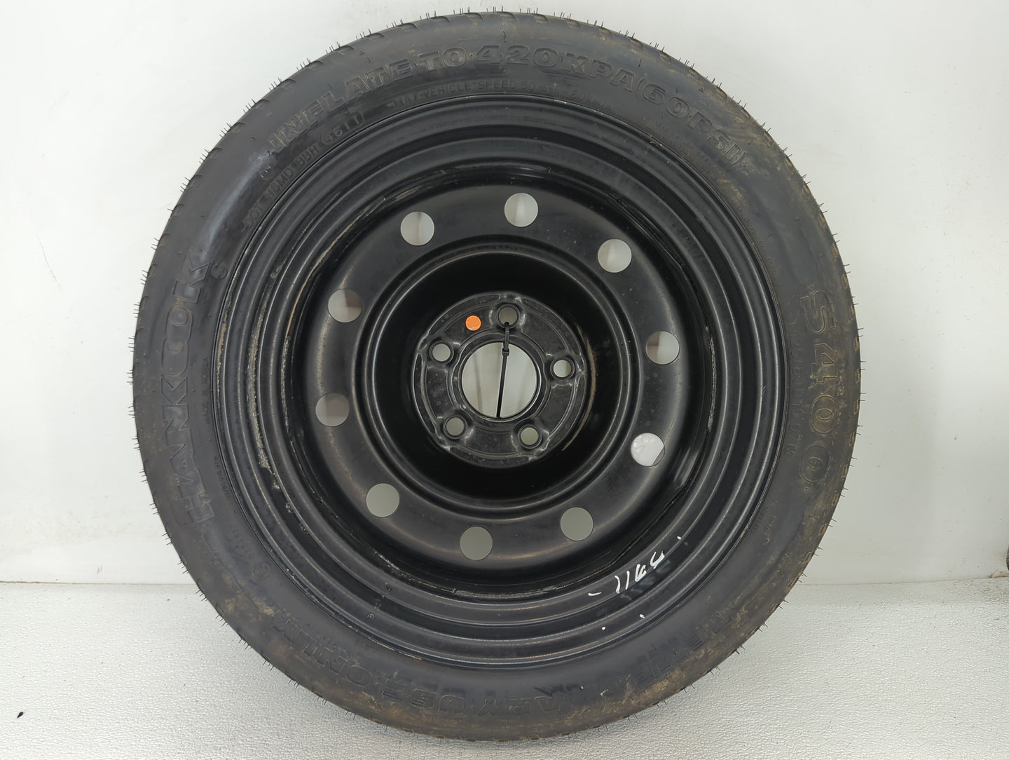 2010-2013 Kia Soul Spare Donut Tire Wheel Rim Oem - Oemusedautoparts1.com