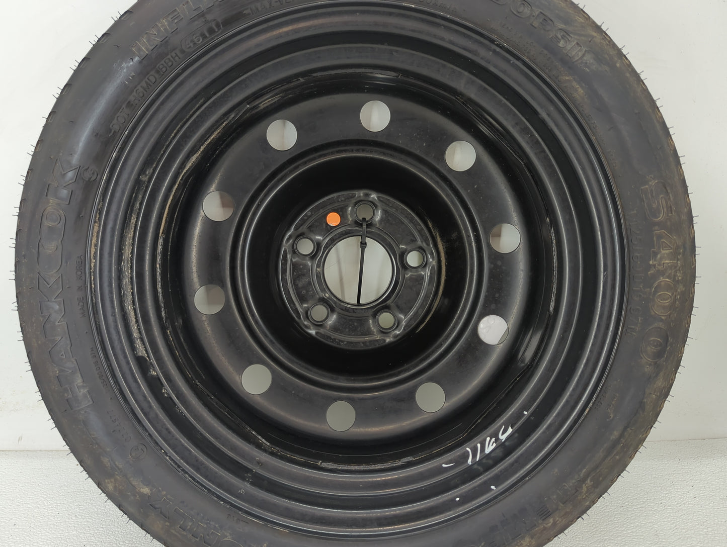 2010-2013 Kia Soul Spare Donut Tire Wheel Rim Oem - Oemusedautoparts1.com
