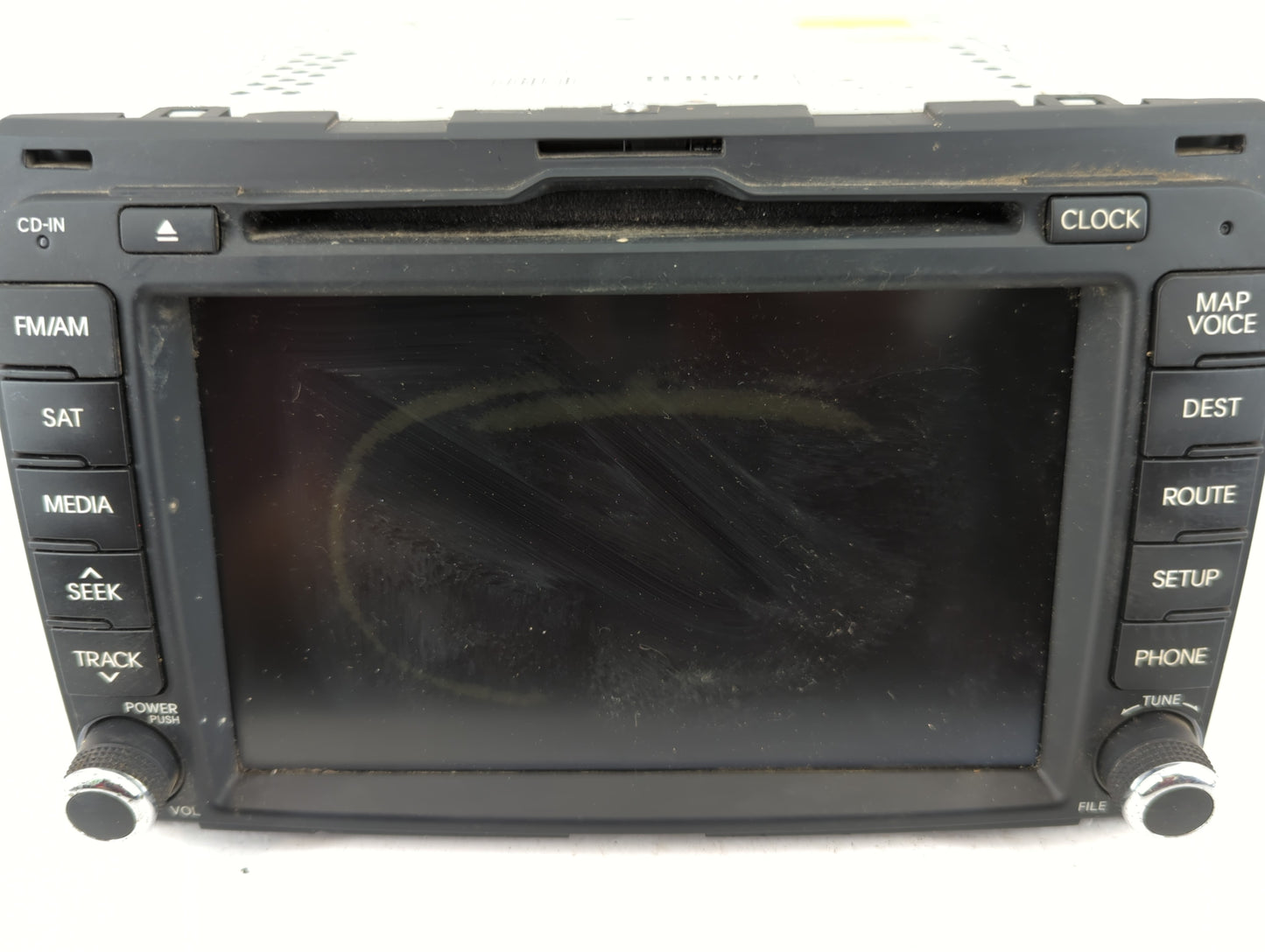 2011-2013 Kia Sportage Radio AM FM Cd Player Receiver Replacement P/N:96560-3W102WK Fits Fits 2011 2012 2013 OEM Used Auto P