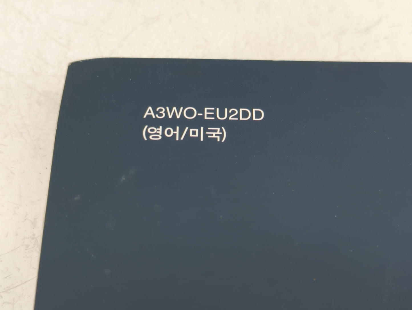 2013 Kia Sportage Owners Manual Book Guide P/N:A3WO-EU2DD OEM Used Auto Parts - Oemusedautoparts1.com