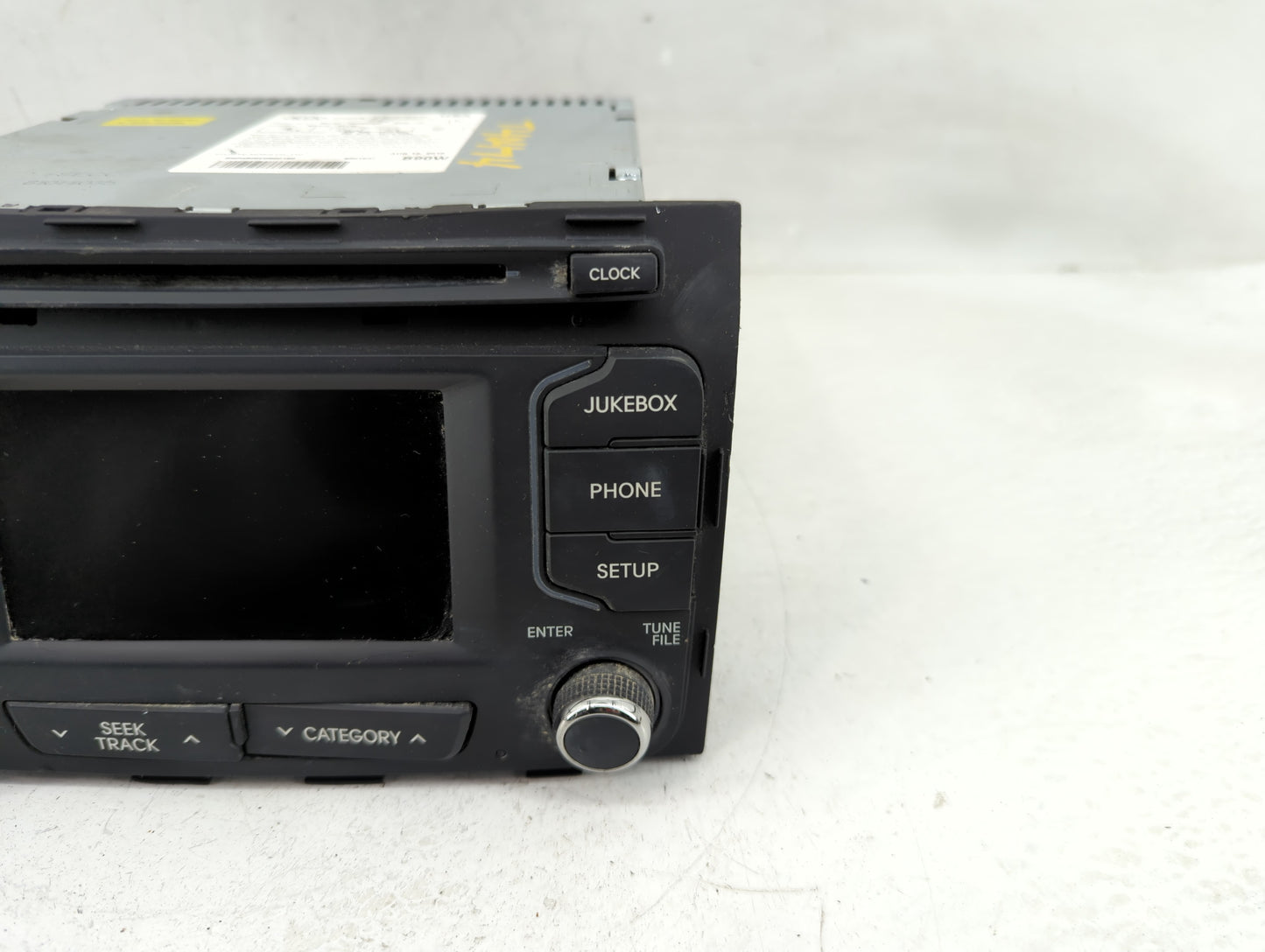 2011-2013 Kia Sportage Radio AM FM Cd Player Receiver Replacement P/N:96170-3W900WK Fits Fits 2011 2012 2013 OEM Used Auto P