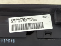 2011-2016 Kia Sportage Master Power Window Switch Replacement Driver Side Left P/N:93570-3W500WK Fits OEM Used Auto Parts - 