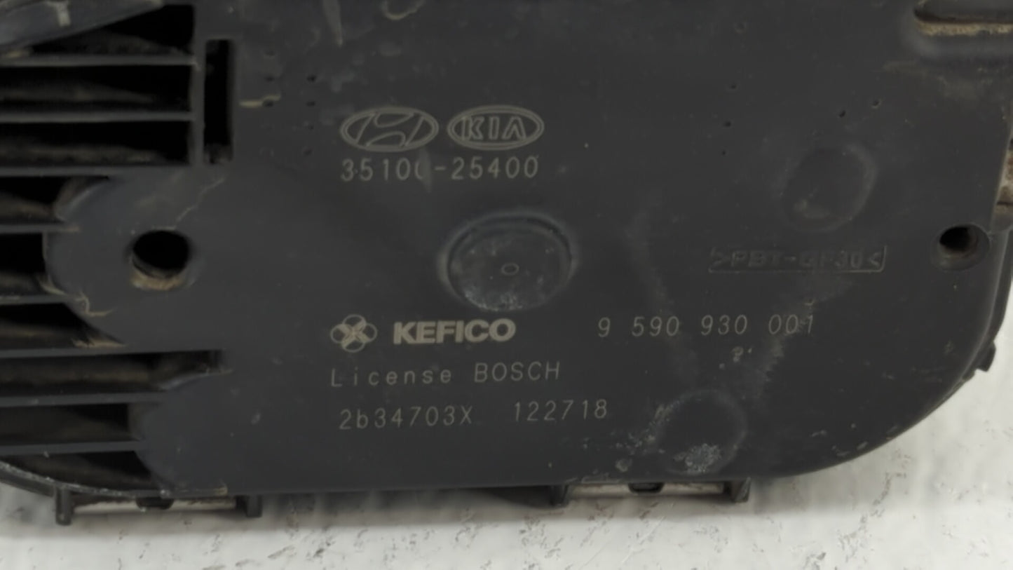 2011-2013 Kia Sportage Throttle Body P/N:35100-25400 35100-25200 Fits Fits 2006 2007 2008 2009 2010 2011 2012 2013 OEM Used 