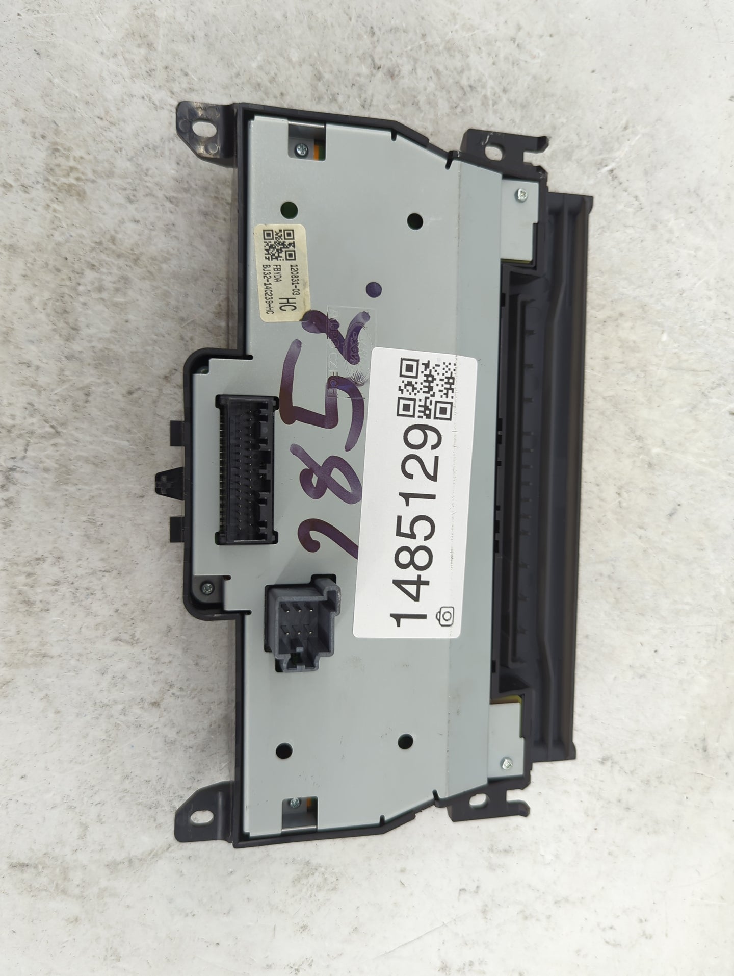 2013 Land Rover Evoque Climate Control Module Temperature AC/Heater Replacement P/N:BJ32-4C020-HC Fits Fits 2012 OEM Used Au