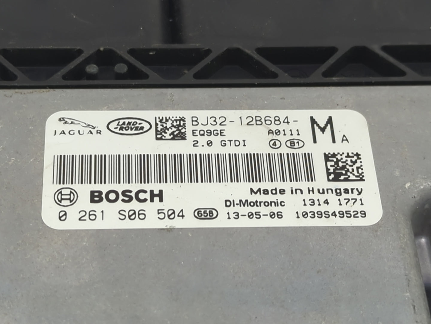 2013-2015 Land Rover Lr2 PCM Engine Control Computer ECU ECM PCU OEM P/N:BJ32-12B684-EQ9GE 0261S06504 Fits OEM Used Auto Par