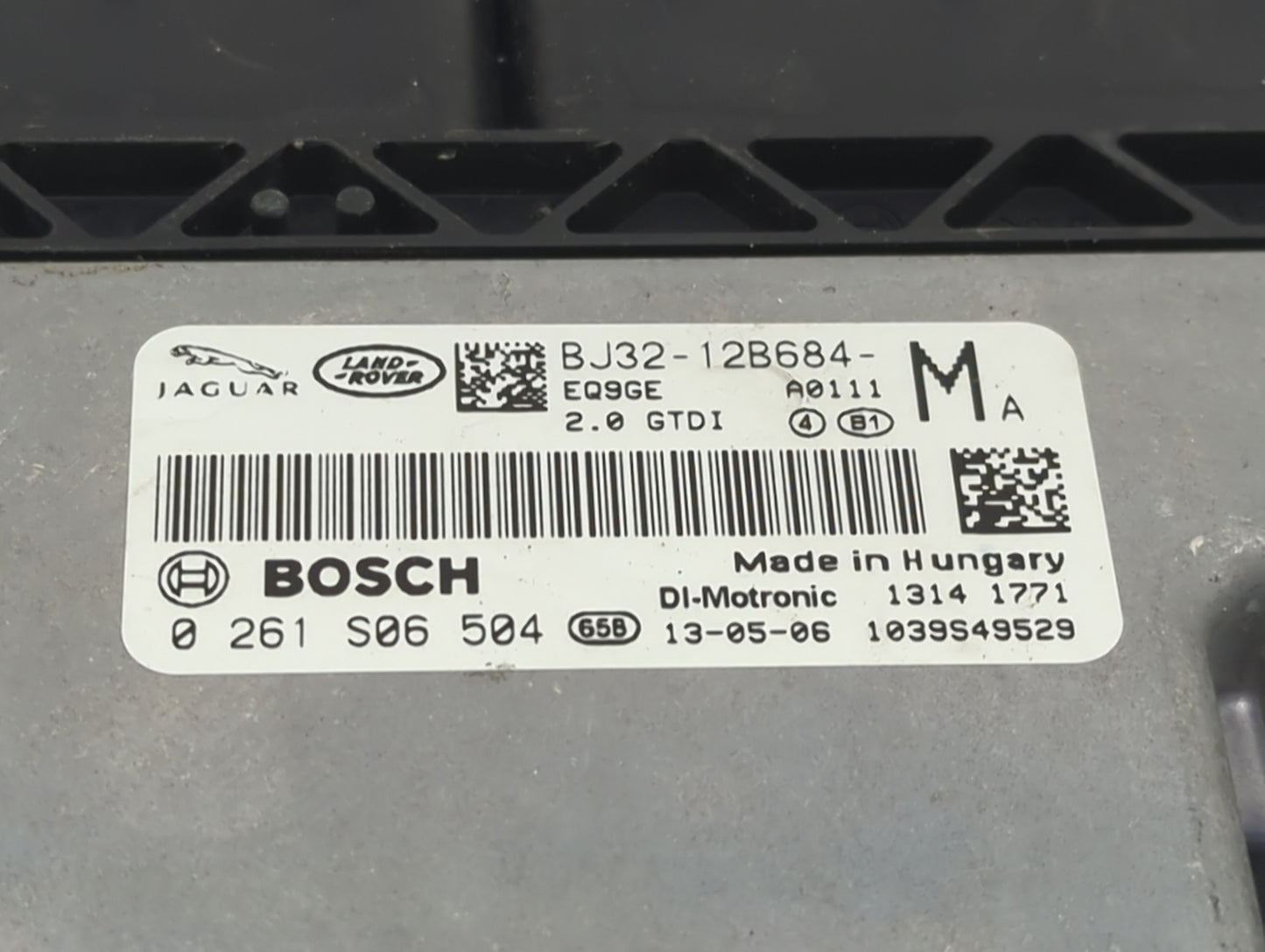 2013-2015 Land Rover Lr2 PCM Engine Control Computer ECU ECM PCU OEM P/N:BJ32-12B684-EQ9GE 0261S06504 Fits OEM Used Auto Par