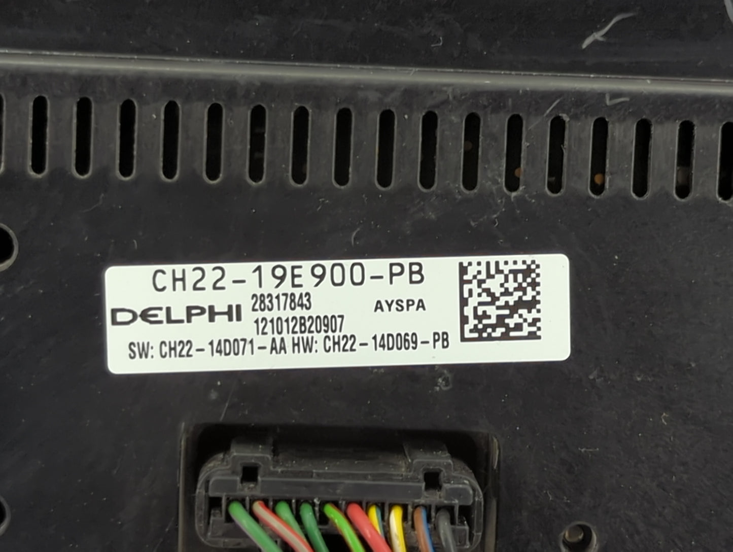 2010-2016 Land Rover Lr4 Climate Control Module Temperature AC/Heater Replacement P/N:CH22-19E900-PB BH22-454B92-AA Fits OEM