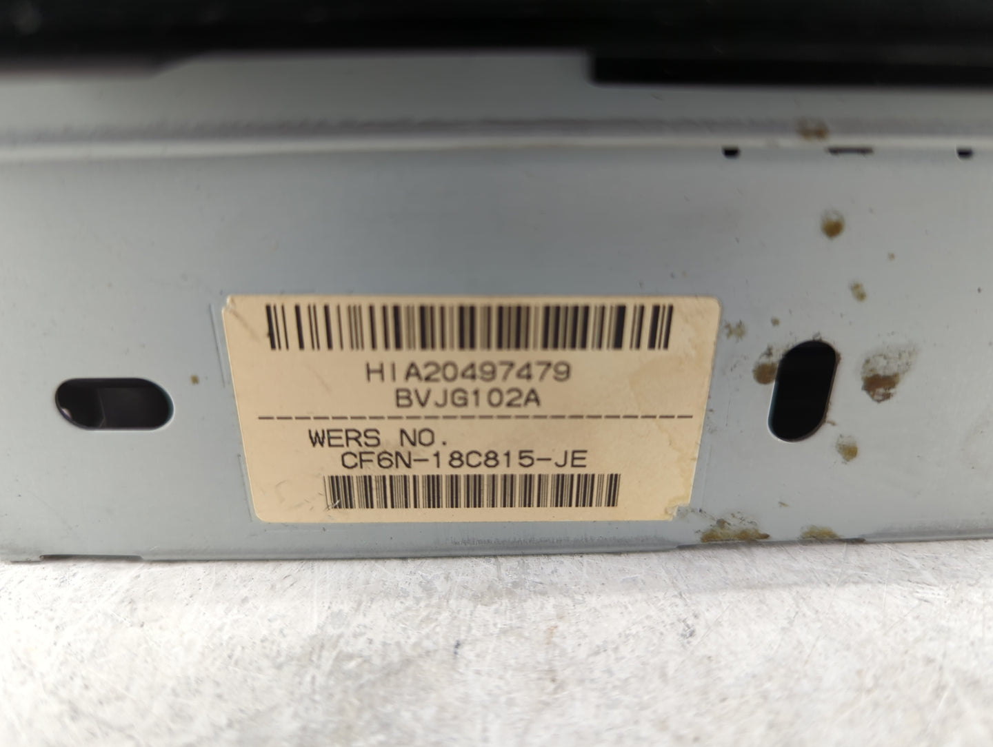2012-2016 Land Rover Range Rover Evoque Radio AM FM Cd Player Receiver Replacement P/N:50645928 AA Fits OEM Used Auto Parts 