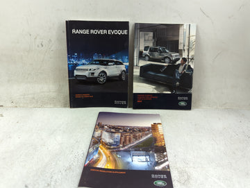 2013 Land Rover Range Rover Evoque Owners Manual Book Guide P/N:LRL180260132 OEM Used Auto Parts - Oemusedautoparts1.com