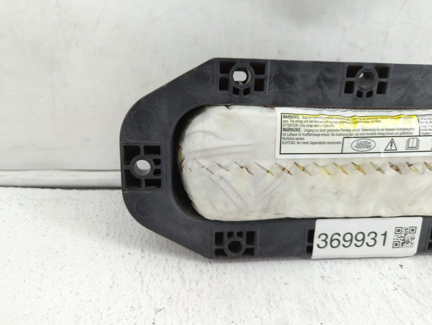 2012 Land Rover Range Rover Evoque Air Bag Passenger Right Dashboard Oem - Oemusedautoparts1.com