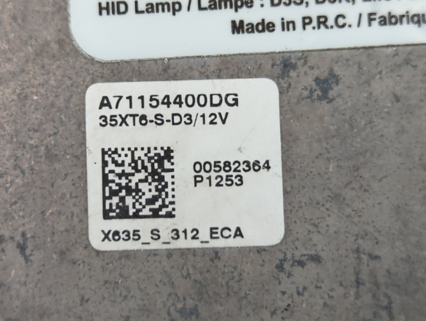 2012-2013 Land Rover Range Rover Evoque Headlight Ballast Head Light - Oemusedautoparts1.com