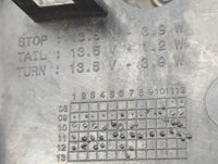 2012-2013 Land Rover Range Rover Sport Tail Light Assembly Passenger Right OEM Fits Fits 2012 2013 OEM Used Auto Parts - Oem