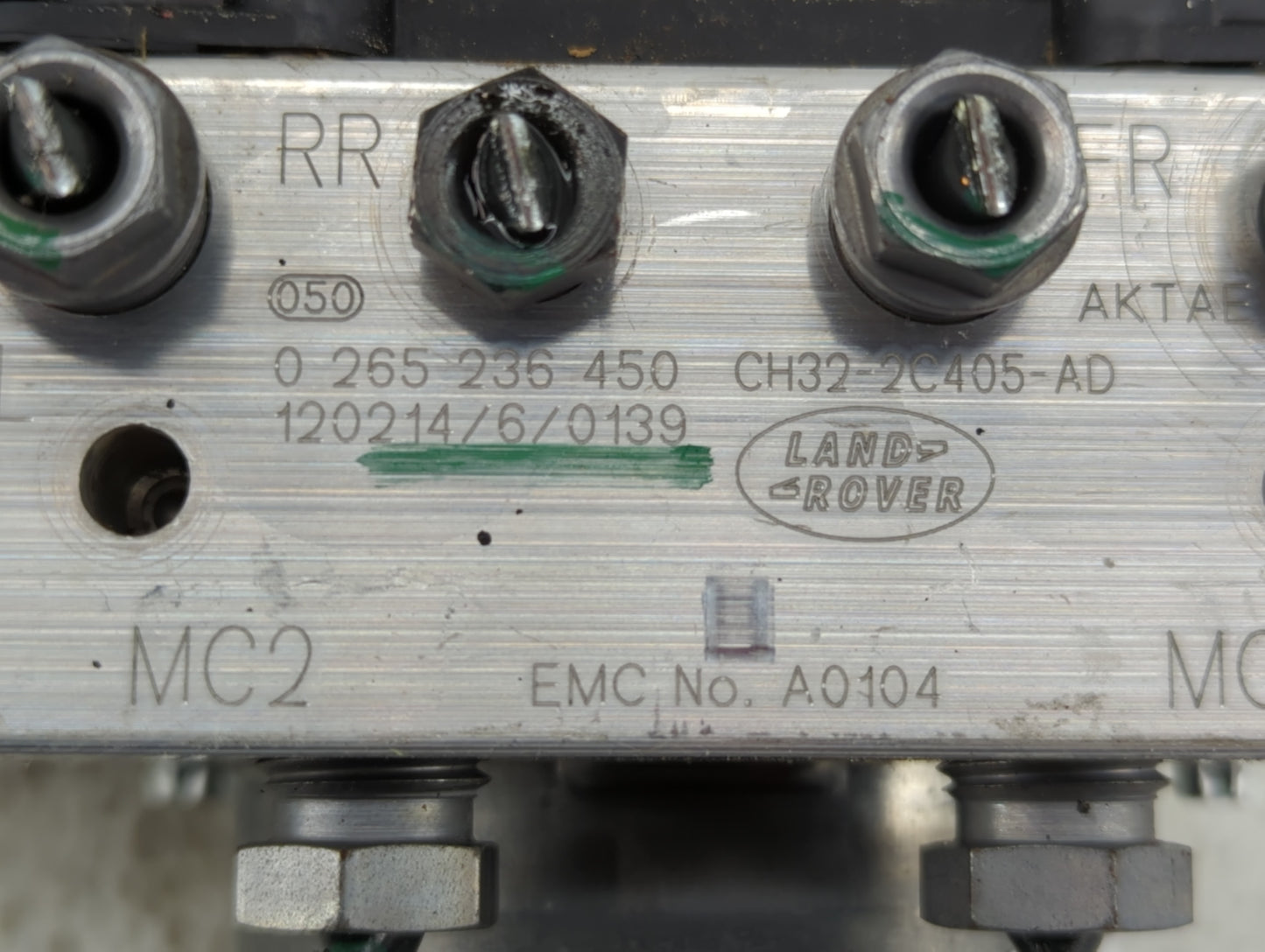 2012-2013 Land Rover Range Rover Sport ABS Pump Control Module Replacement P/N:0 265 236 450 Fits Fits 2011 2012 2013 OEM Us