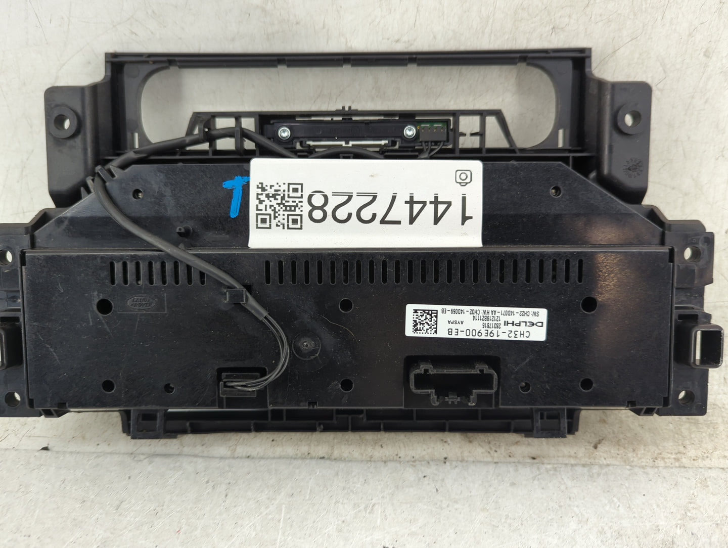 2012-2013 Land Rover Range Rover Sport Climate Control Module Temperature AC/Heater Replacement Fits OEM Used Auto Parts - O