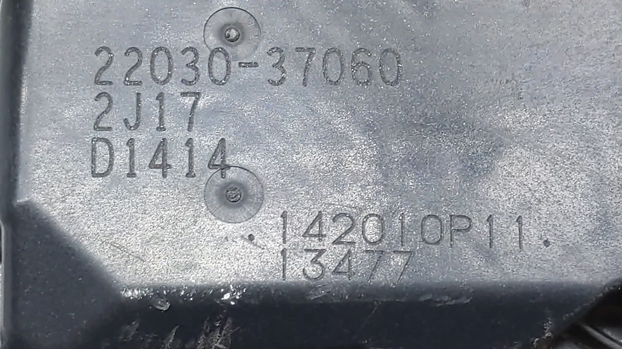 2011-2017 Lexus Ct200h Throttle Body P/N:22030-37060 Fits Fits 2010 2011 2012 2013 2014 2015 2016 2017 2018 OEM Used Auto Pa