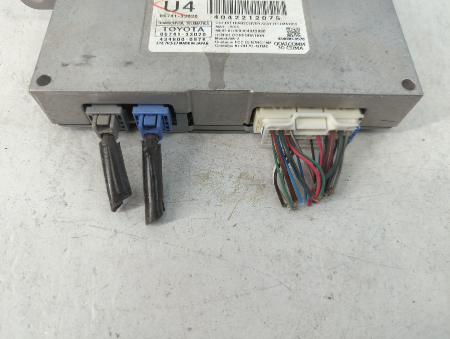 2011-2013 Lexus Ct200h Radio AM FM Cd Player Receiver Replacement P/N:86741-33020 Fits Fits 2011 2012 2013 OEM Used Auto Par