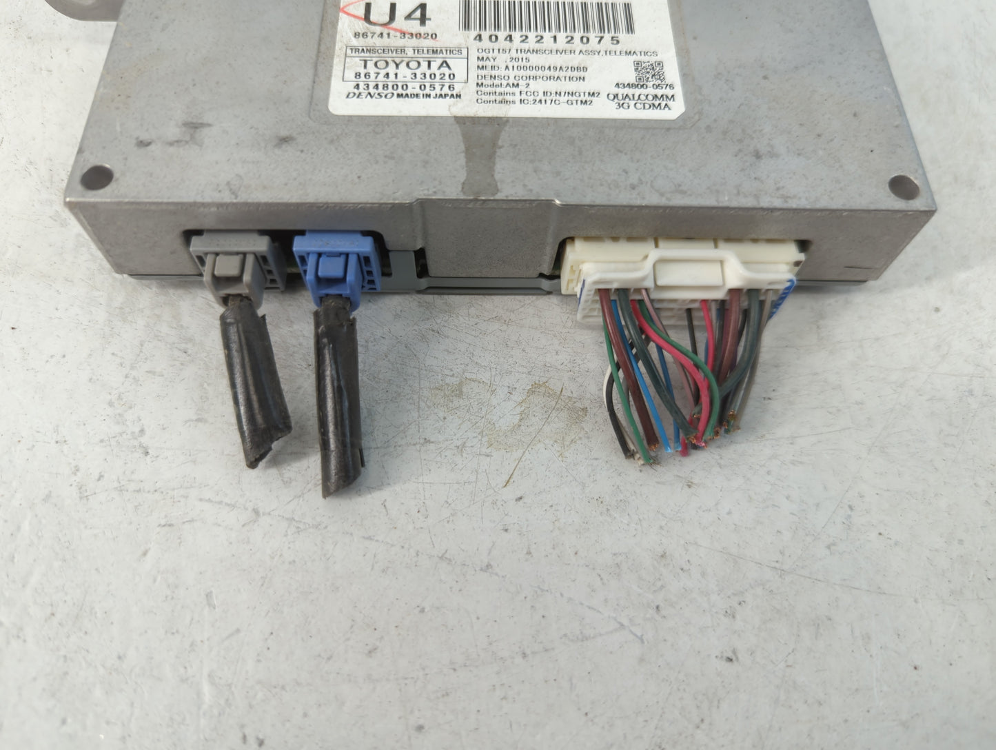2011-2013 Lexus Ct200h Radio AM FM Cd Player Receiver Replacement P/N:86741-33020 Fits Fits 2011 2012 2013 OEM Used Auto Par