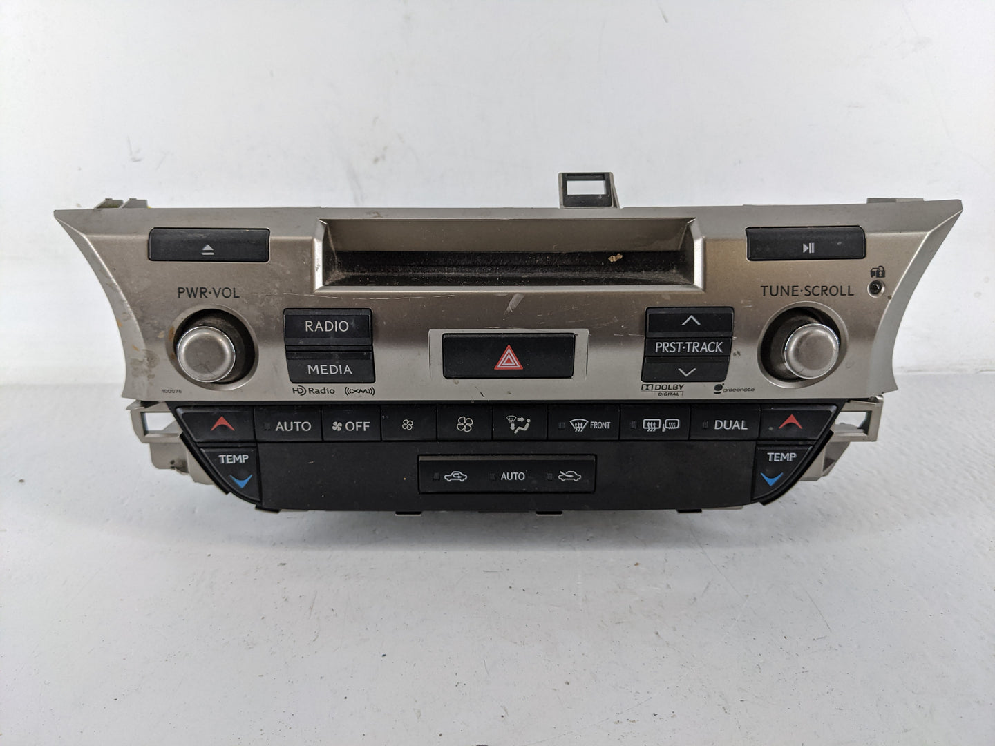 2013 Lexus Es350 Radio AM FM Cd Player Receiver Replacement P/N:86130-33011 Fits OEM Used Auto Parts - Oemusedautoparts1.com