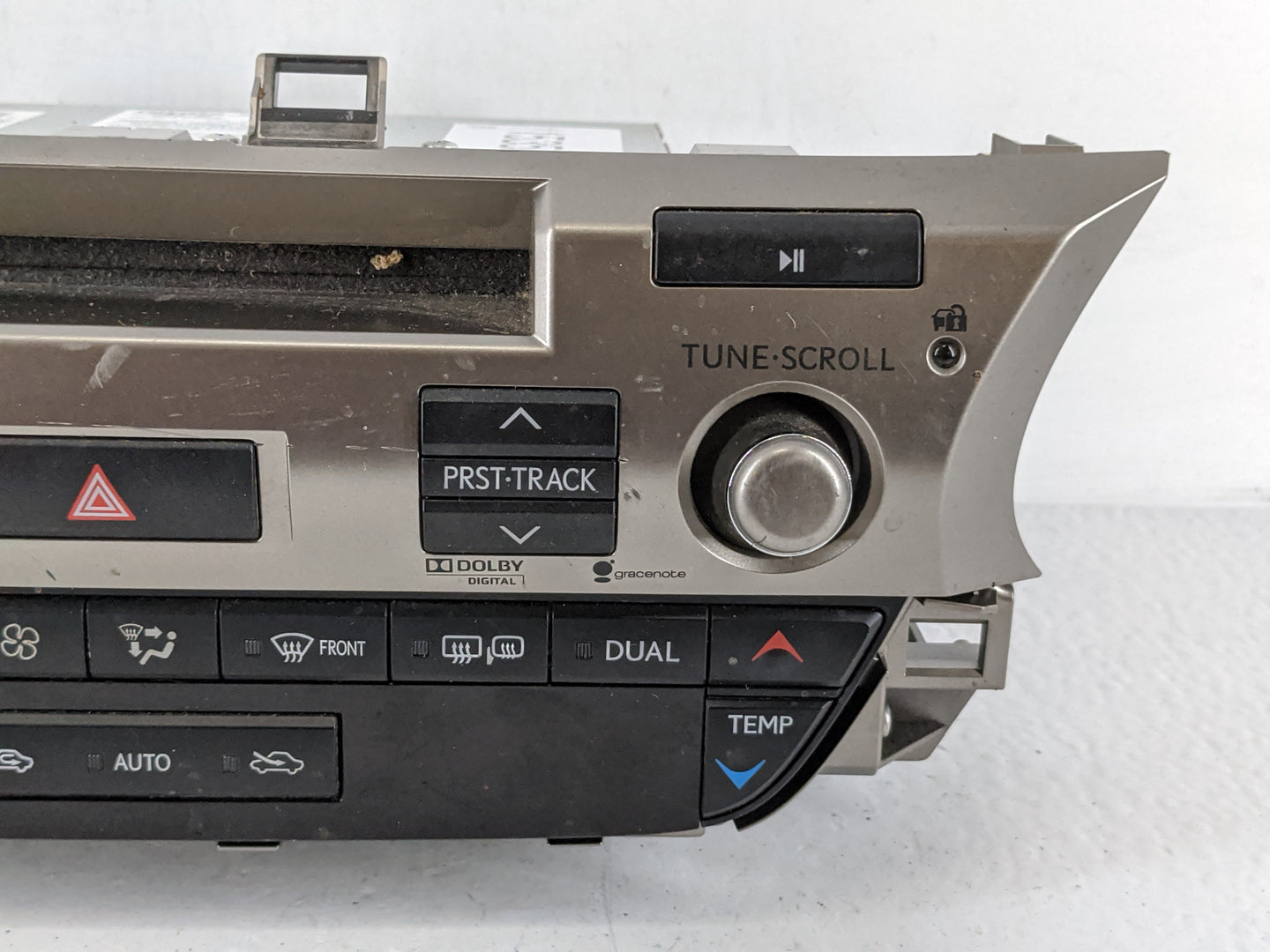 2013 Lexus Es350 Radio AM FM Cd Player Receiver Replacement P/N:86130-33011 Fits OEM Used Auto Parts - Oemusedautoparts1.com