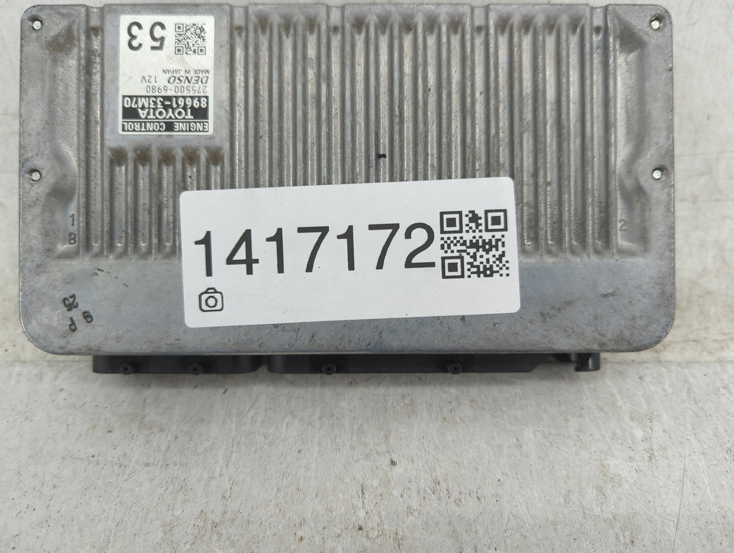 2013-2014 Lexus Es350 PCM Engine Control Computer ECU ECM PCU OEM P/N:275500-6980 89661-33M70 Fits Fits 2013 2014 OEM Used A