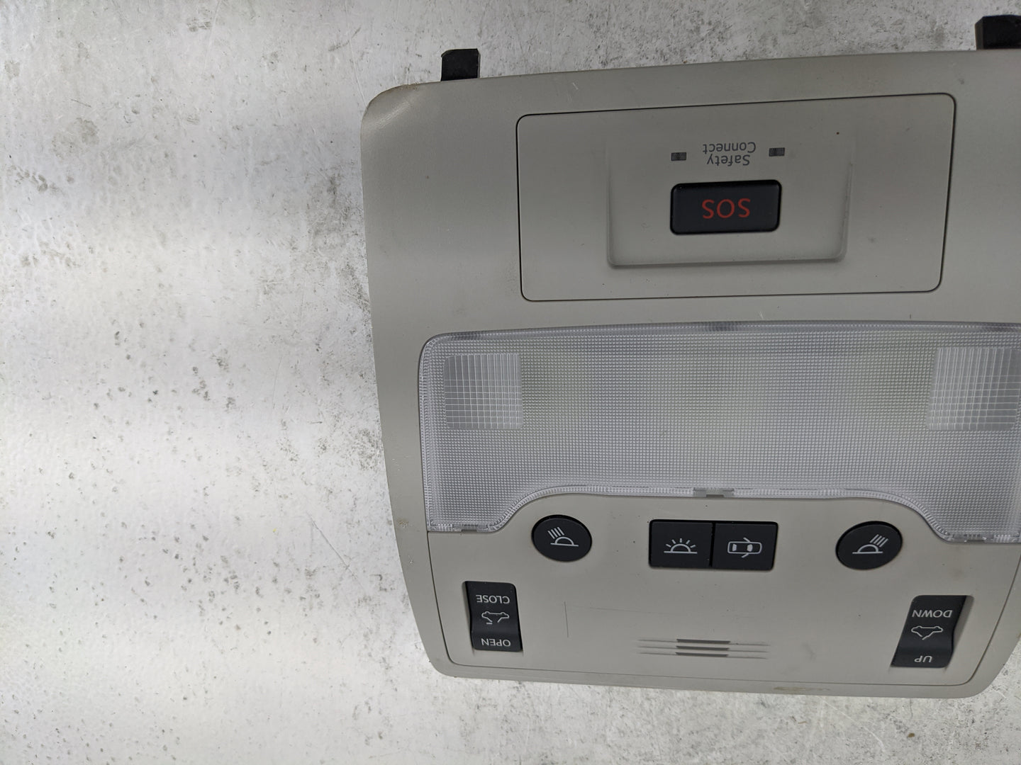 2013 Lexus Es350 Overhead Roof Console Tan - Oemusedautoparts1.com