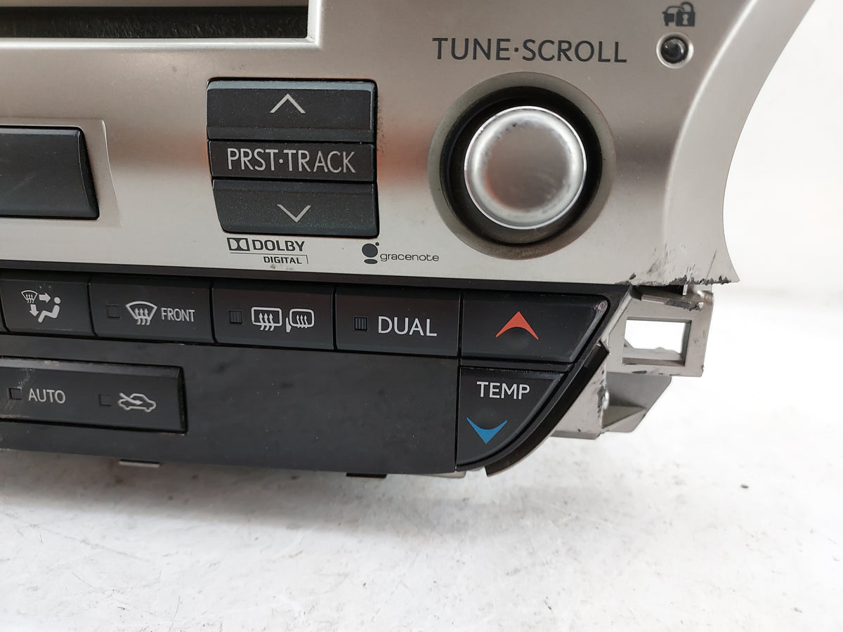 2013 Lexus Es350 Radio AM FM Cd Player Receiver Replacement P/N:86130-33011 135000-8471B101, BABFT0033A, FT0033A, 33011A070 