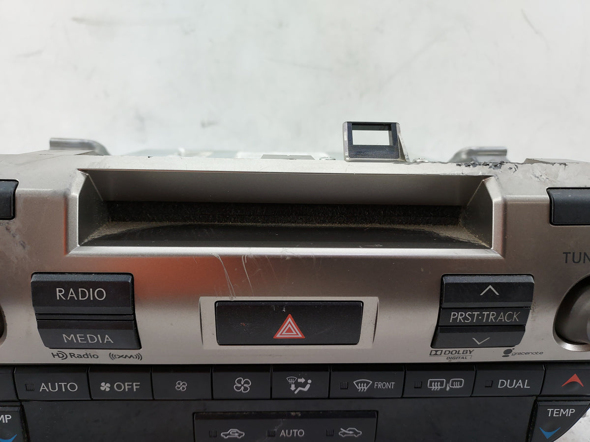 2013 Lexus Es350 Radio AM FM Cd Player Receiver Replacement P/N:86130-33011 135000-8471B101, BABFT0033A, FT0033A, 33011A070 