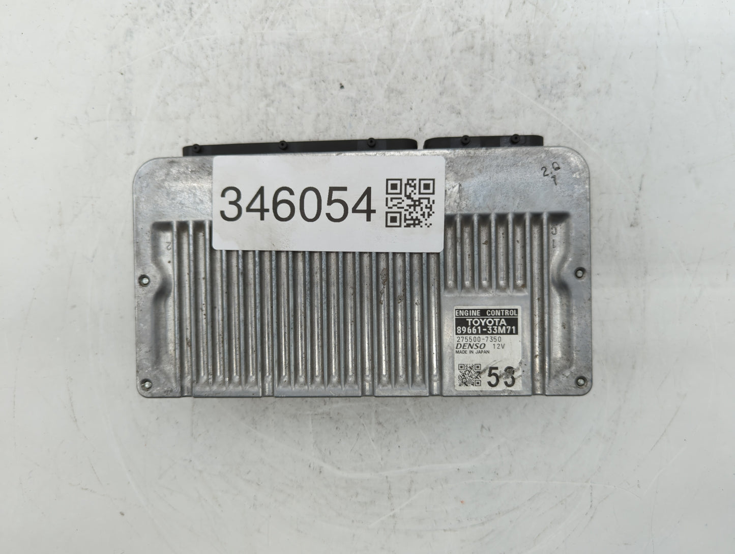 2013-2014 Lexus Es350 PCM Engine Control Computer ECU ECM PCU OEM P/N:89661-33M70 89661-33M71 Fits Fits 2013 2014 OEM Used A