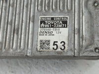 2013-2014 Lexus Es350 PCM Engine Control Computer ECU ECM PCU OEM P/N:89661-33M70 89661-33M71 Fits Fits 2013 2014 OEM Used A