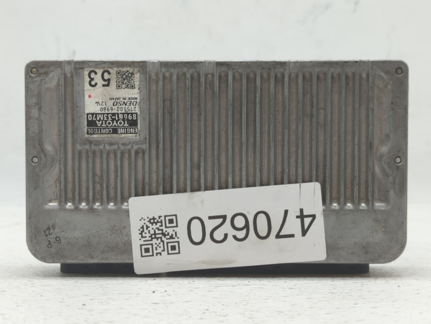 2013-2014 Lexus Es350 PCM Engine Control Computer ECU ECM PCU OEM P/N:89661-33M70 89661-33M71 Fits Fits 2013 2014 OEM Used A