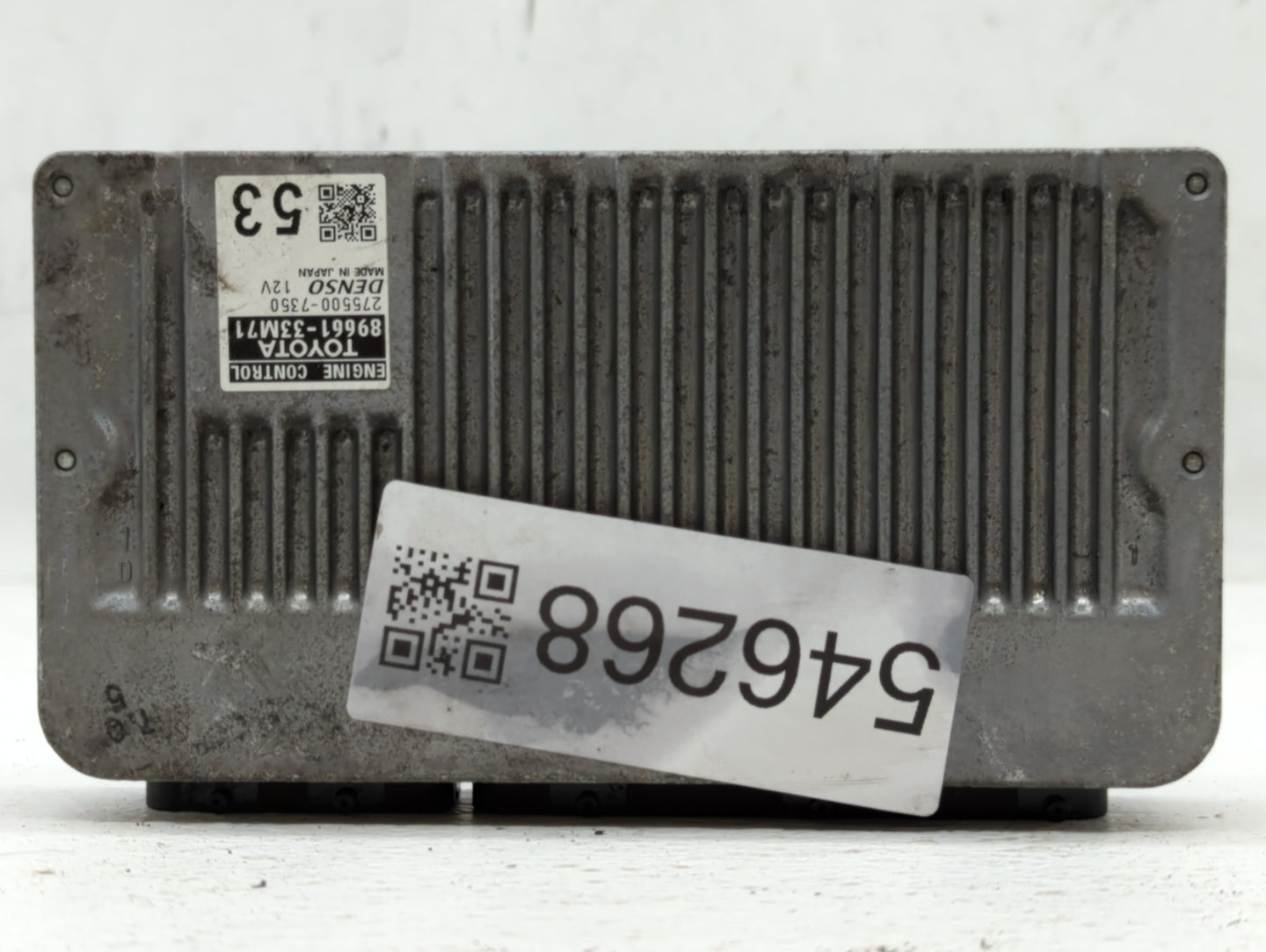 2013-2014 Lexus Es350 PCM Engine Control Computer ECU ECM PCU OEM P/N:89661-33M71 Fits Fits 2013 2014 OEM Used Auto Parts - 