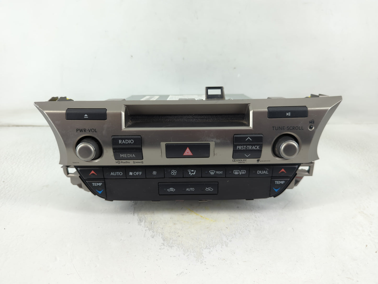 2013 Lexus Es350 Radio AM FM Cd Player Receiver Replacement P/N:86130-33012 Fits OEM Used Auto Parts - Oemusedautoparts1.com