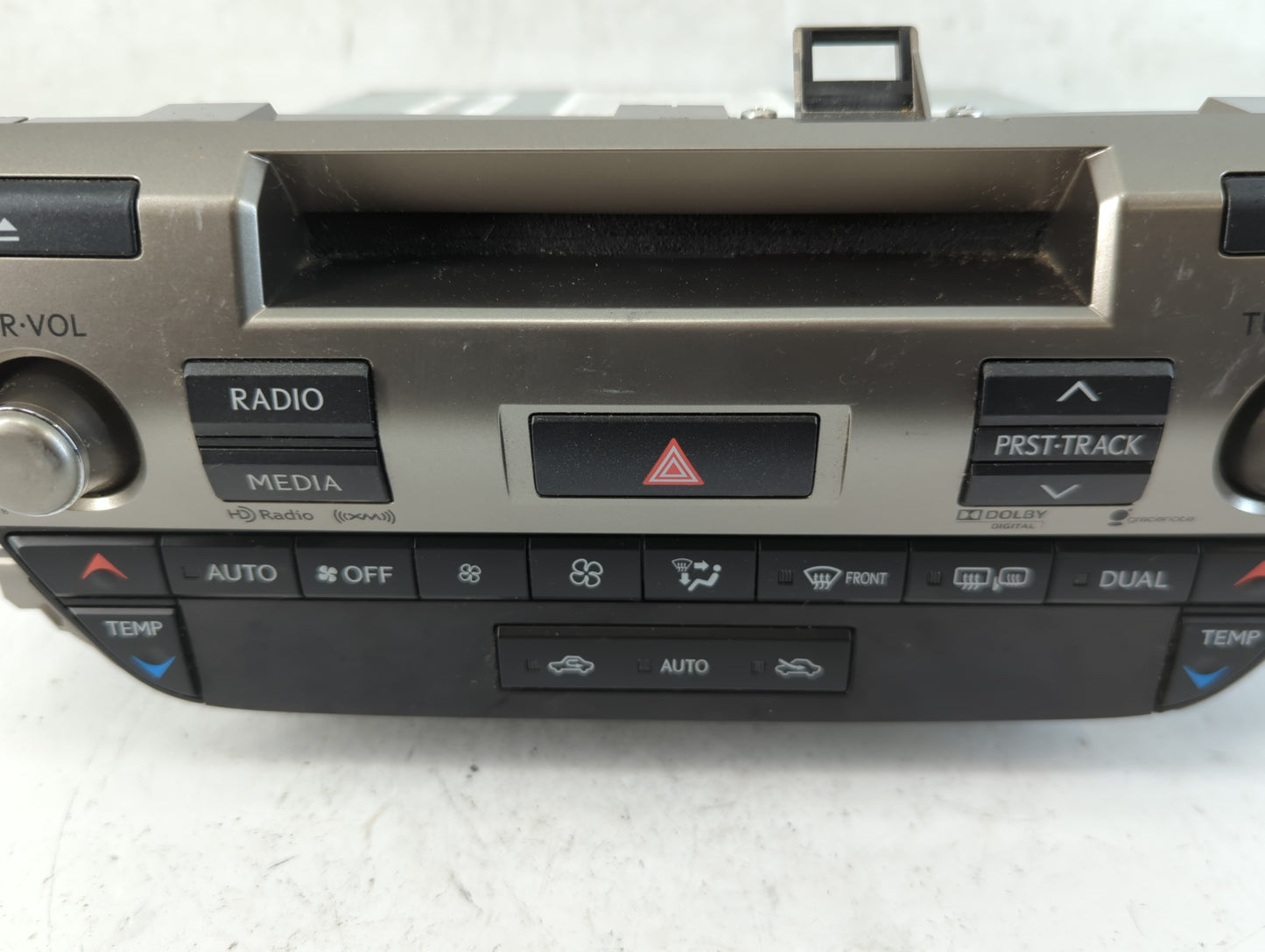 2013 Lexus Es350 Radio AM FM Cd Player Receiver Replacement P/N:86130-33011 Fits OEM Used Auto Parts - Oemusedautoparts1.com