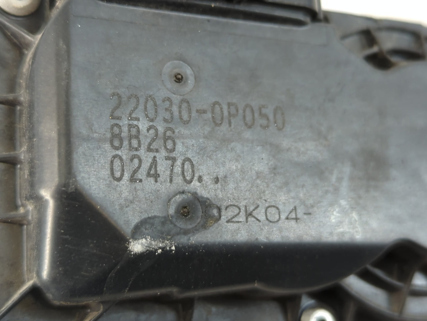 2007-2018 Lexus Es350 Throttle Body P/N:22030-0P050 Fits OEM Used Auto Parts - Oemusedautoparts1.com