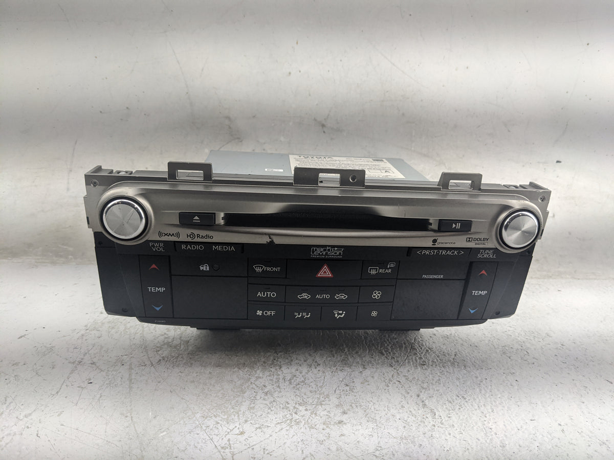 2013 Lexus Gs350 Radio AM FM Cd Player Receiver Replacement P/N:86130-30111 NXH-9918, AJDK041, MEPK003517US Fits OEM Used Au